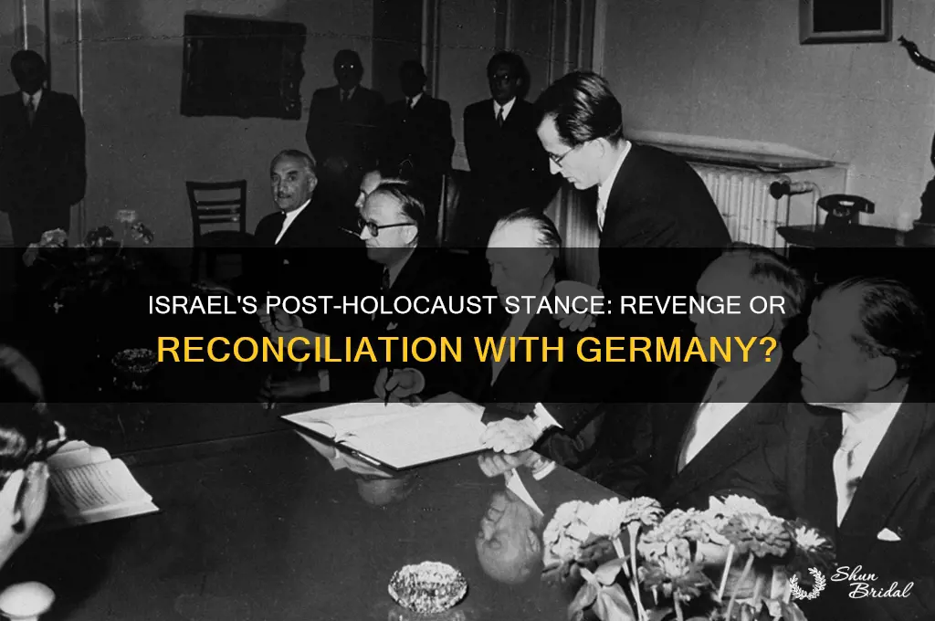 did isrealis vow revenge on german peaple for the holocaust