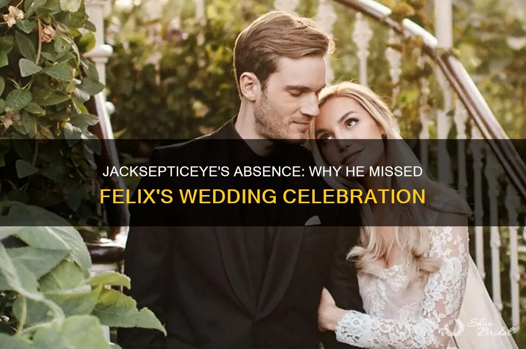 did jacksepticeye go to felixls wedding
