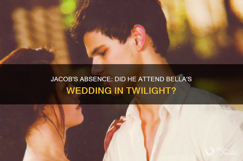 did jacob go to bella