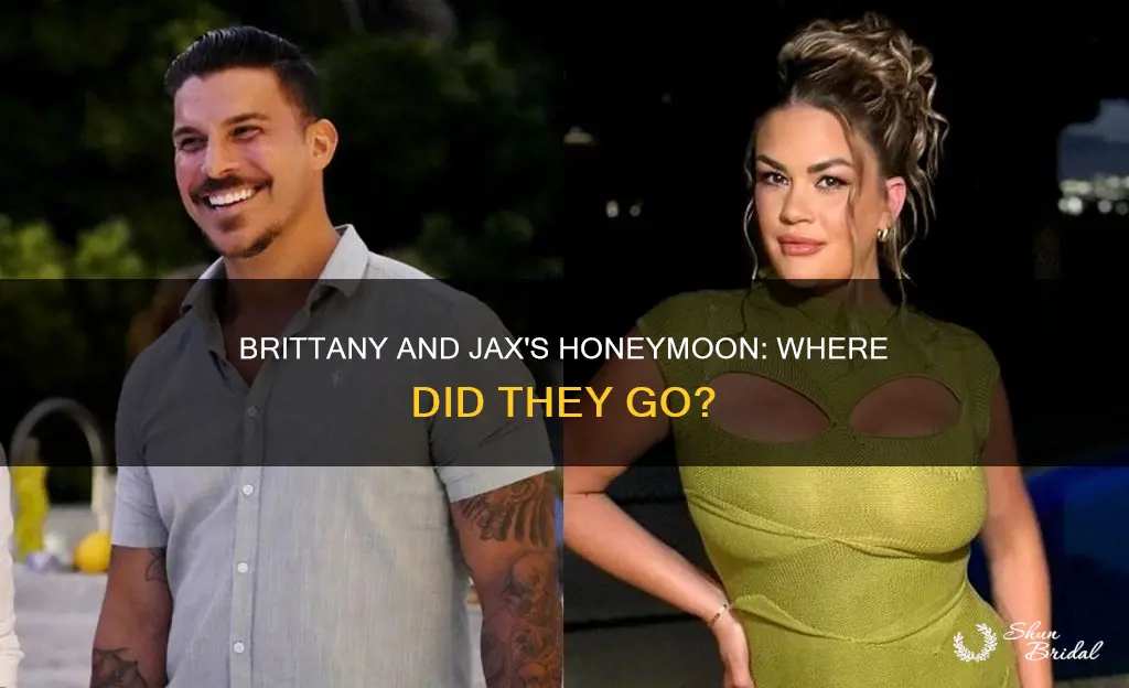 did jax and brittany go on a honeymoon