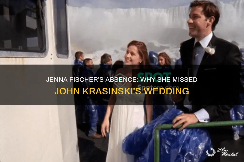 did jenna fischer go to john krasinski