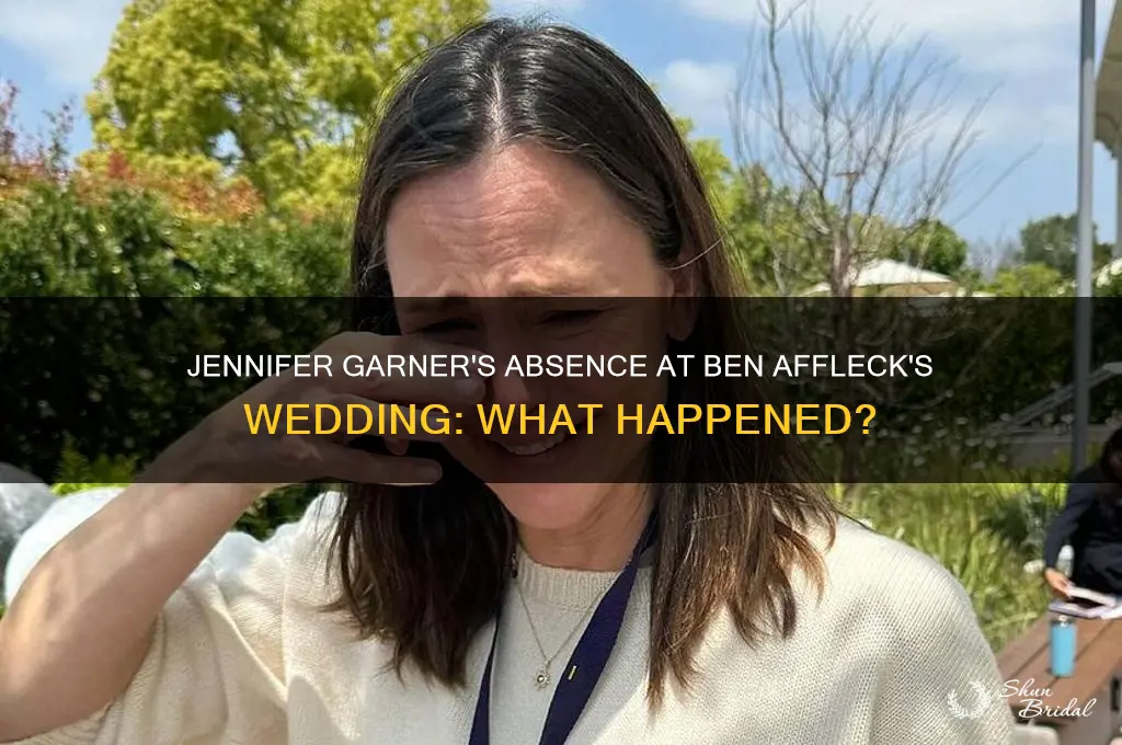 did jennifer garner go to ben affleck