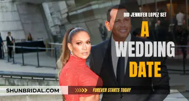 Jennifer Lopez's Wedding: Date Set, or Still Up in the Air?