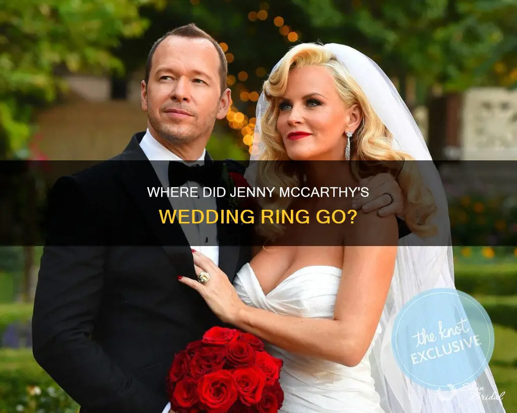 did jenny mccarthy find her wedding ring