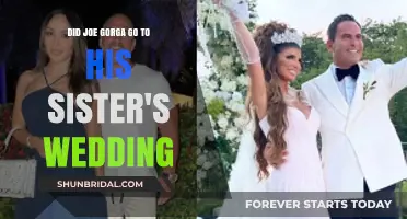 Joe Gorga's Absence: Why He Skipped His Sister's Wedding