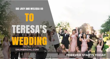 Joey and Melissa's Absence: The Truth About Teresa's Wedding