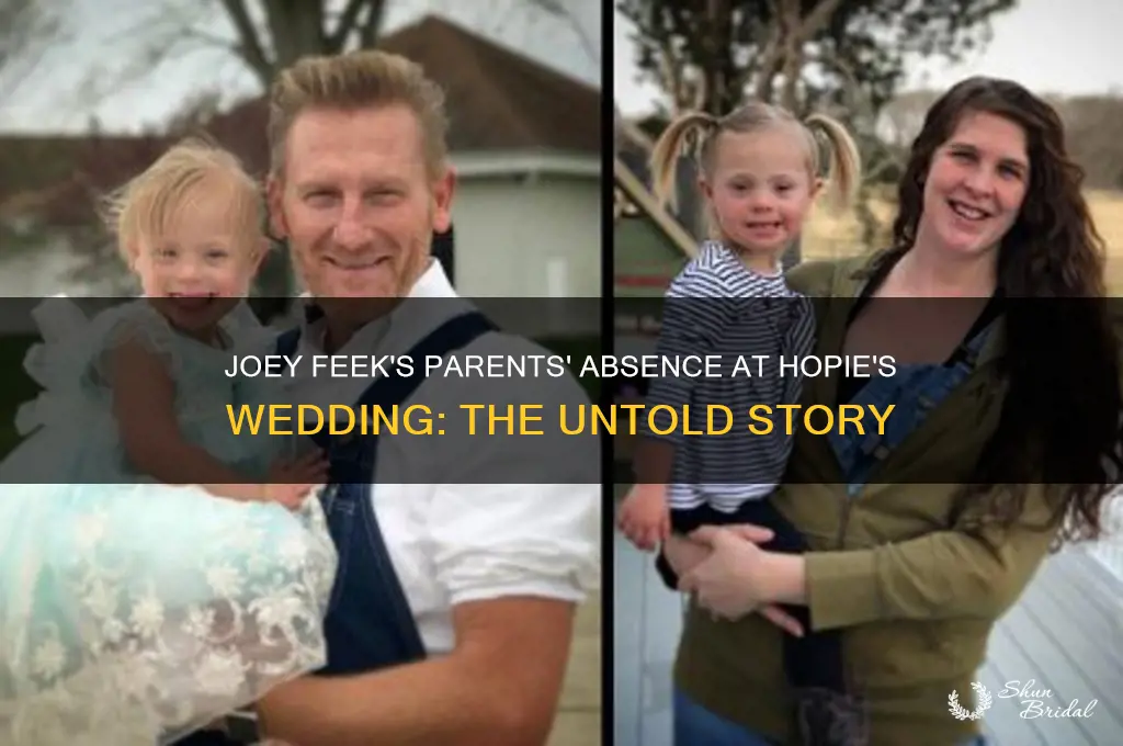 did joey feeks parents go to hopies wedding