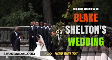 John Legend's Absence: Why He Missed Blake Shelton's Wedding