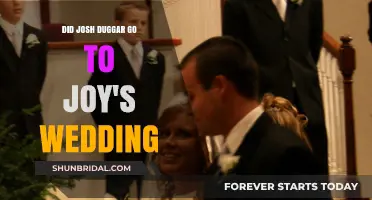 Josh Duggar's Absence: Did He Attend Joy's Wedding?
