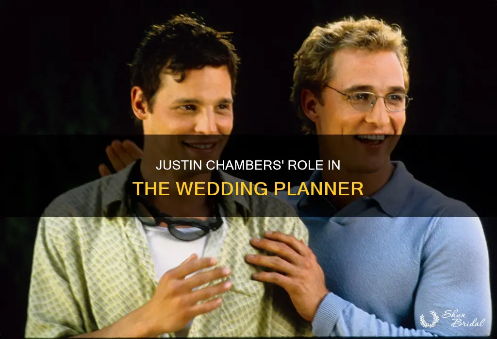 did justin chambers play in the wedding planner