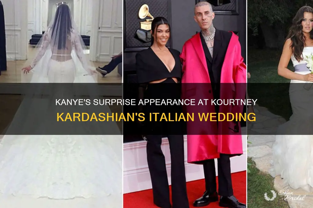 did kanye go to kourtney