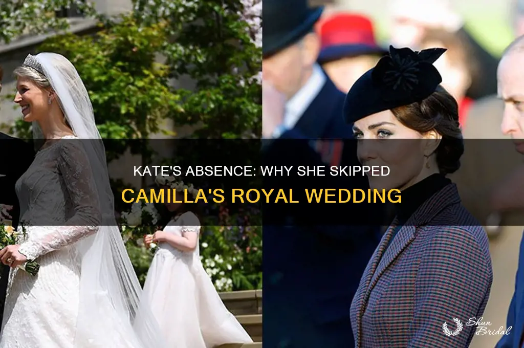 did kate go to camilla