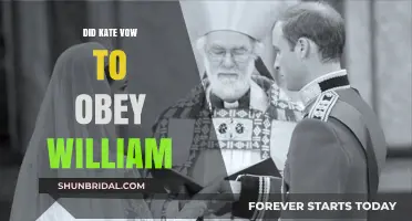 Kate's Royal Vows: Did She Promise to Obey William?