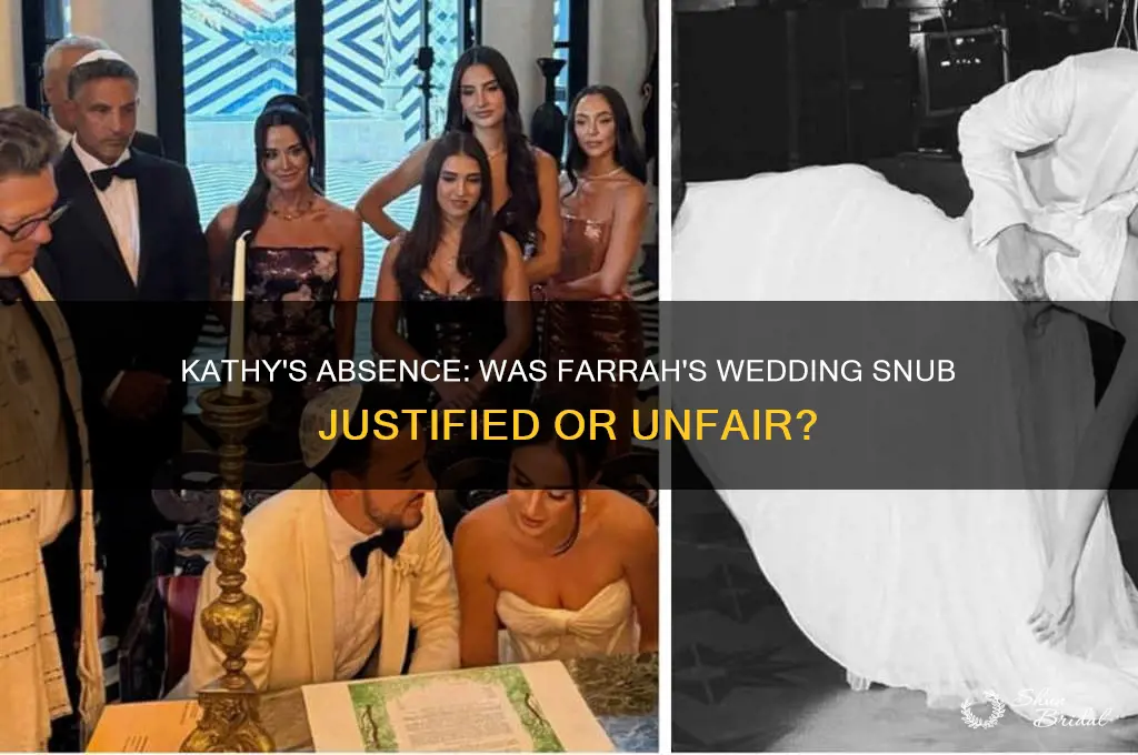 did kathy go to farrah