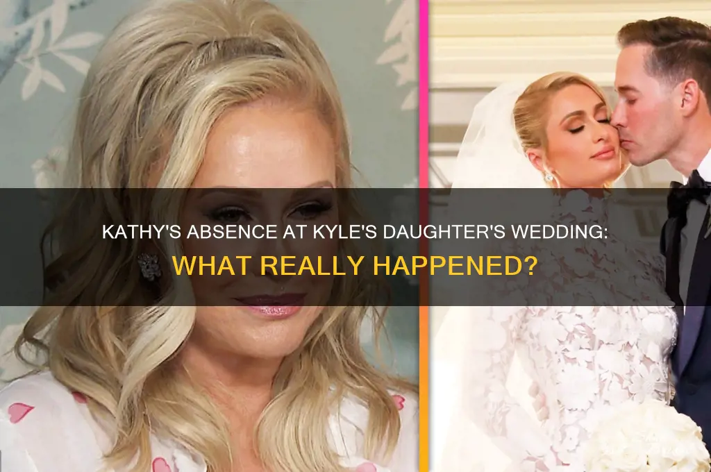 did kathy go to kyle