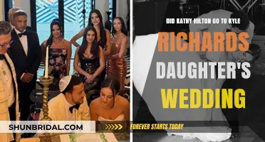 Kathy Hilton Attends Kyle Richards' Daughter's Wedding: Inside the Celebration