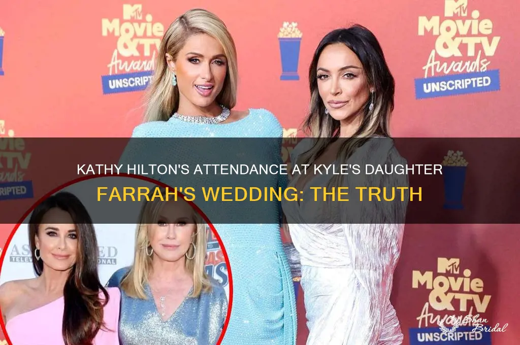 did kathy hilton go to kyle