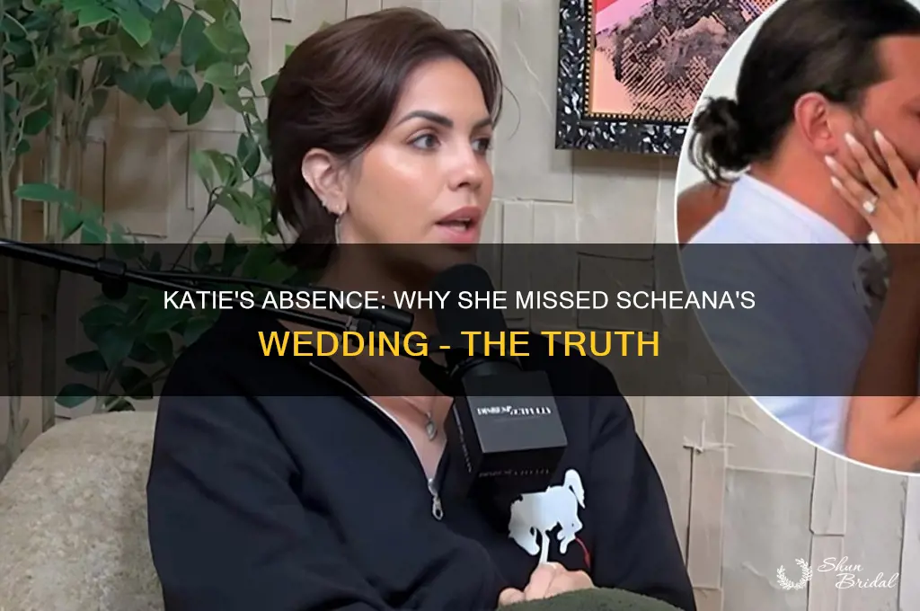 did katie go to scheana wedding