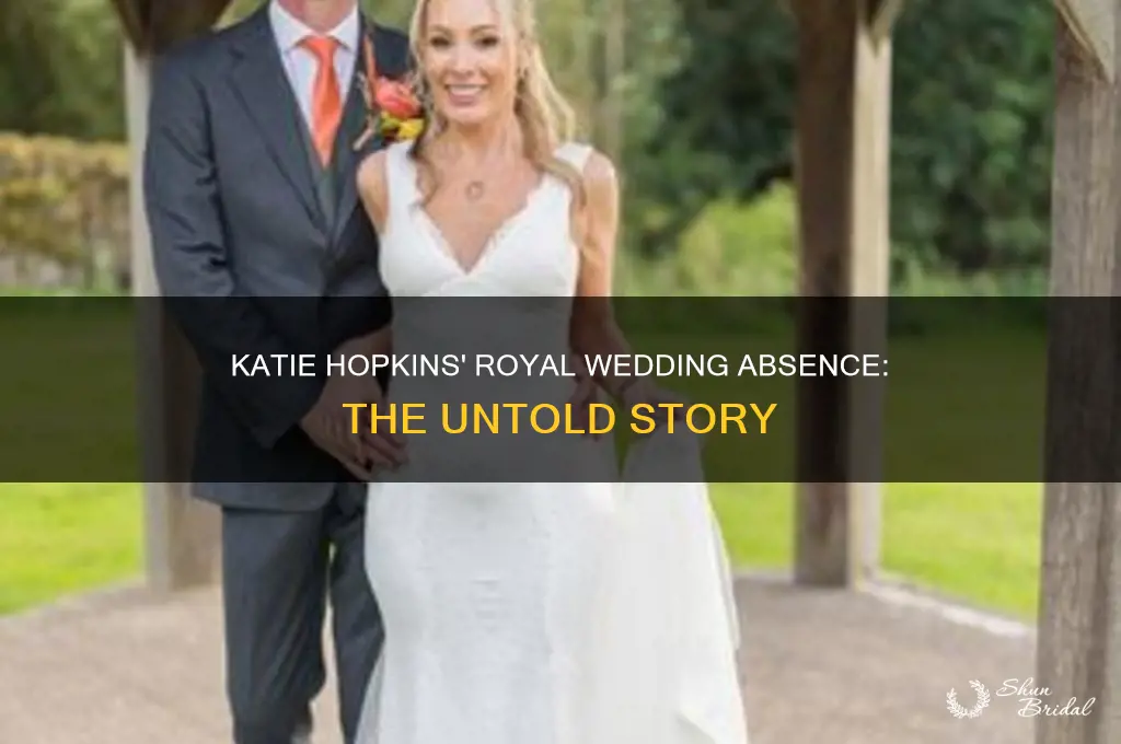 did katie hopkins go to the royal wedding