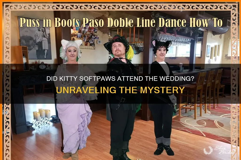 did kitty softpaws go to the wedding