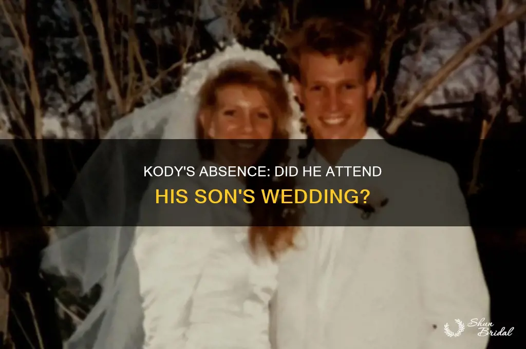 did kody go to his son