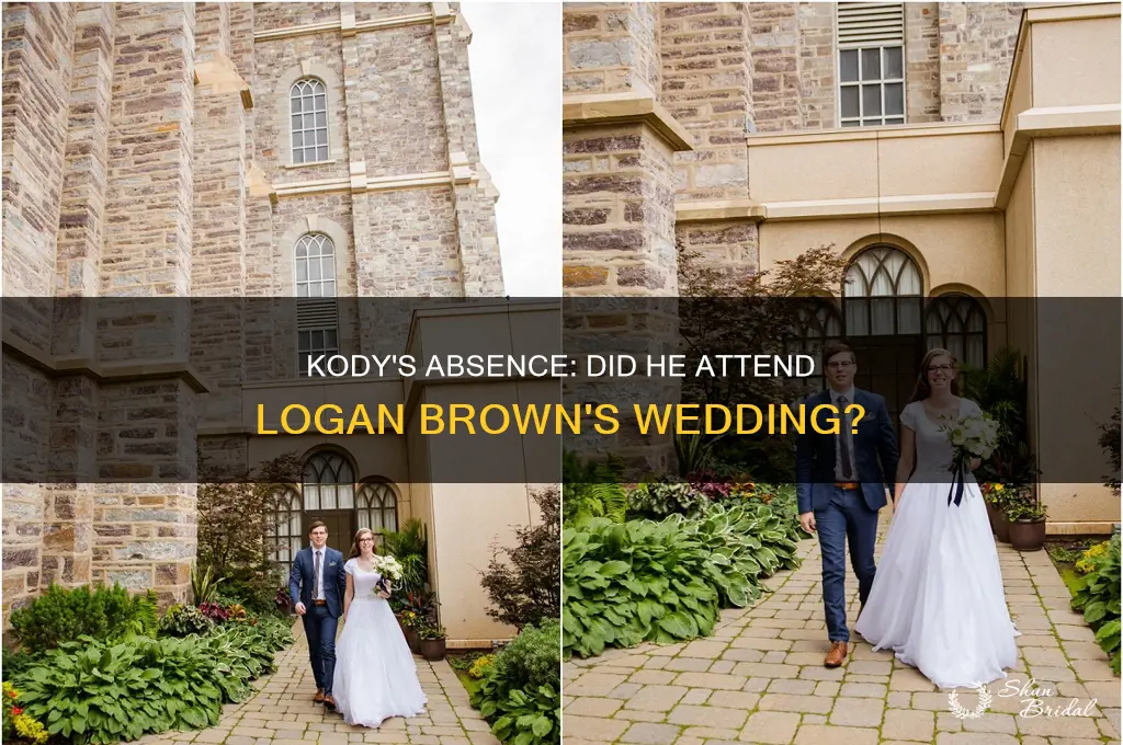 did kody go to logan browns wedding