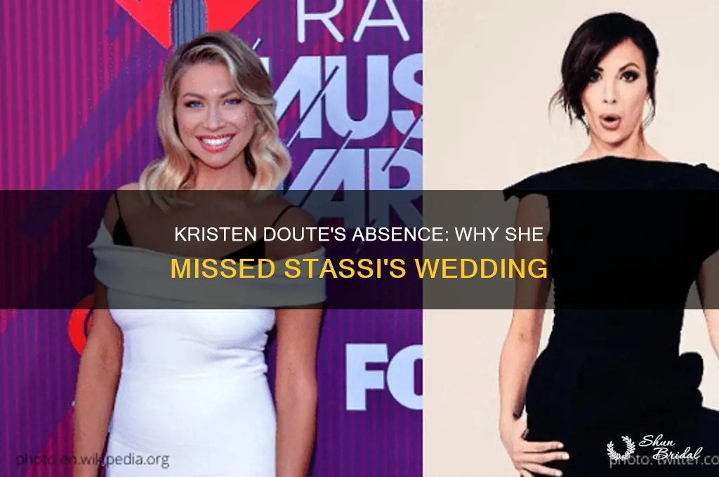 did kristen doute go to stassi