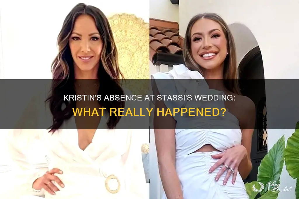 did kristin go to stassi