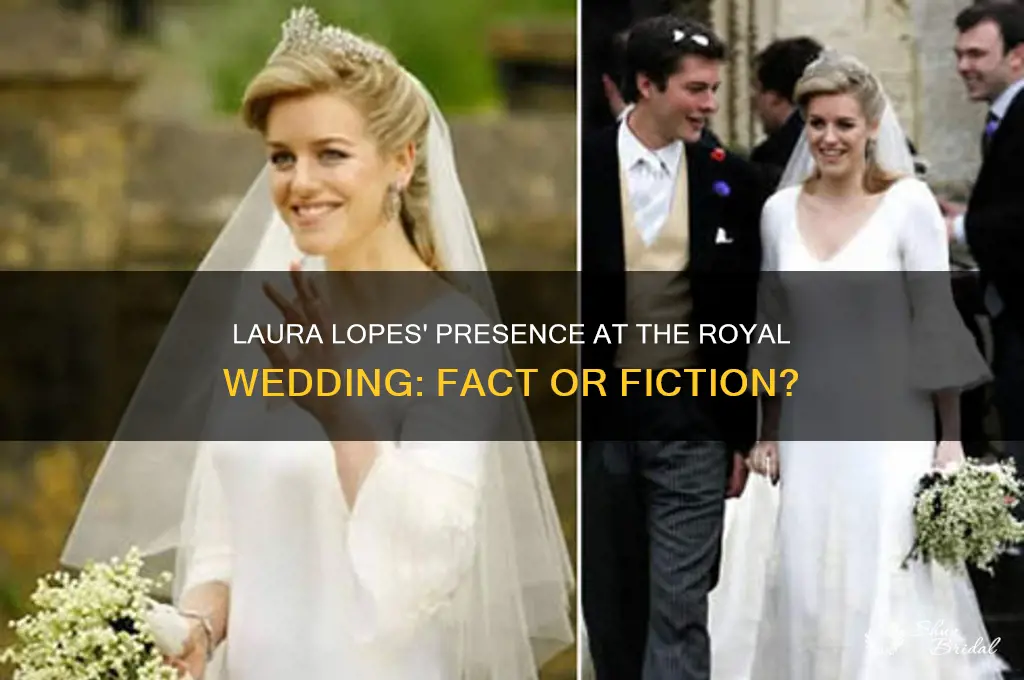 did laura lopes attend royal wedding