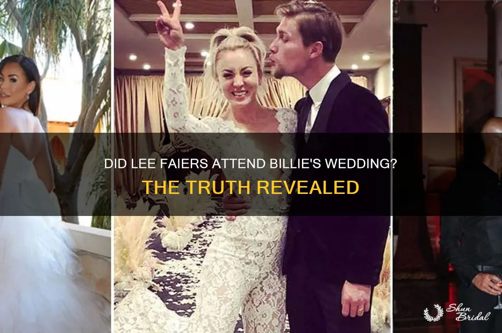 did lee faiers go to billie