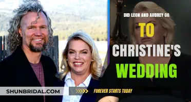 Did Leon and Audrey Attend Christine's Wedding? The Truth Revealed