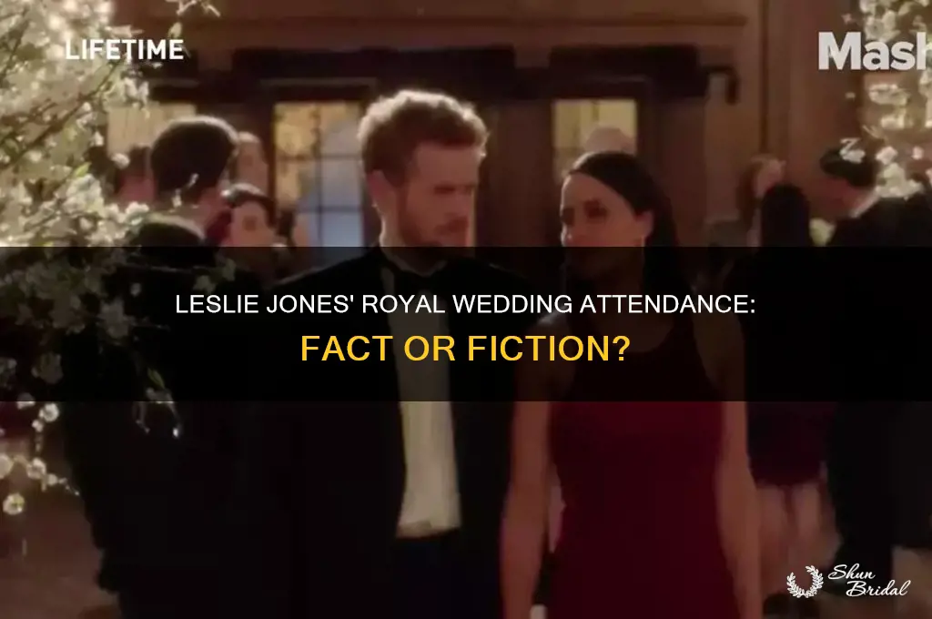 did leslie jones attend royal wedding