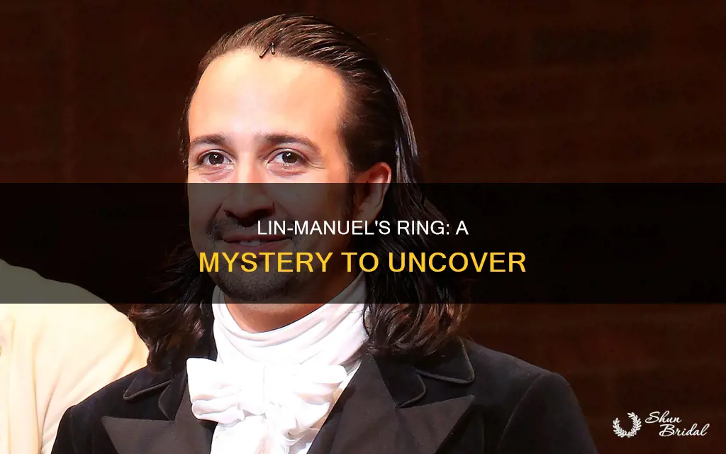 did lin-manuel lose his wedding ring