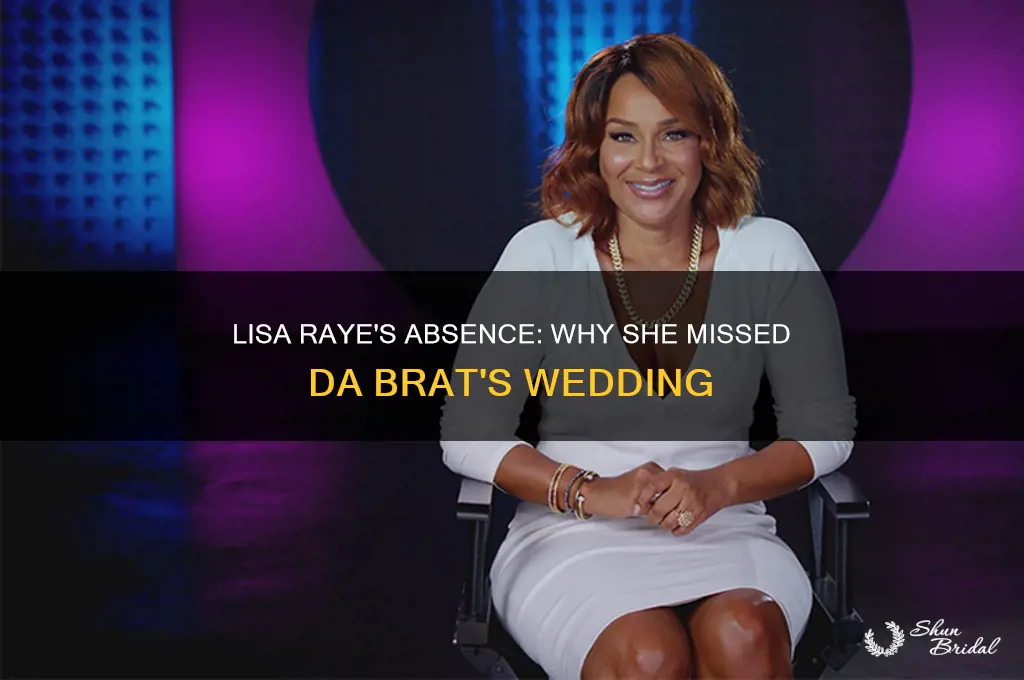 did lisa raye go to da brat wedding