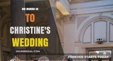 Mariah's Absence: Did She Attend Christine's Wedding?