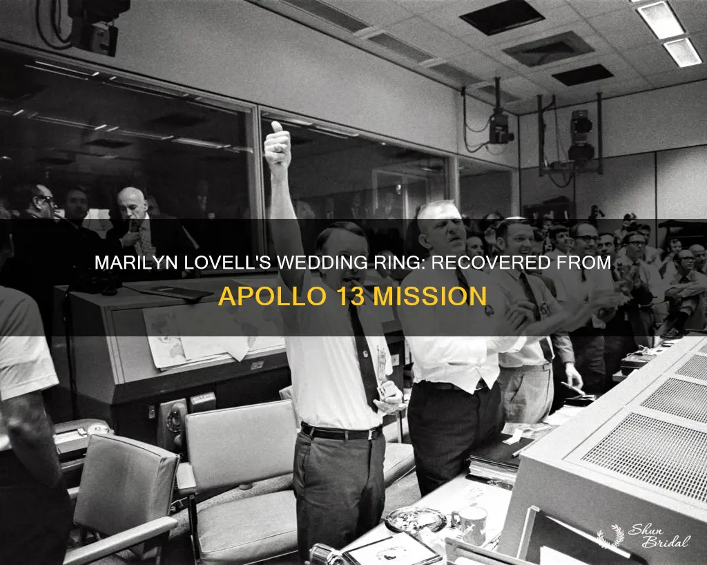 did marilyn lovell ever get her wedding ring back