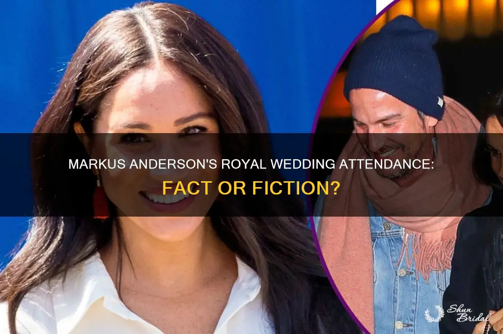 did markus anderson attend royal wedding