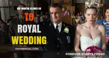Martin Clunes at the Royal Wedding: Fact or Fiction?