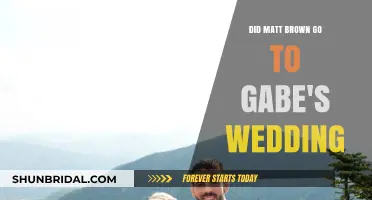 Did Matt Brown Attend Gabe's Wedding? Unraveling the Mystery
