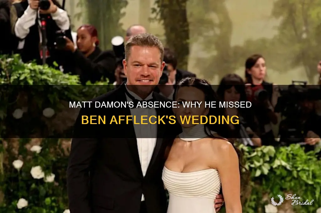 did matt damon go to ben affleck