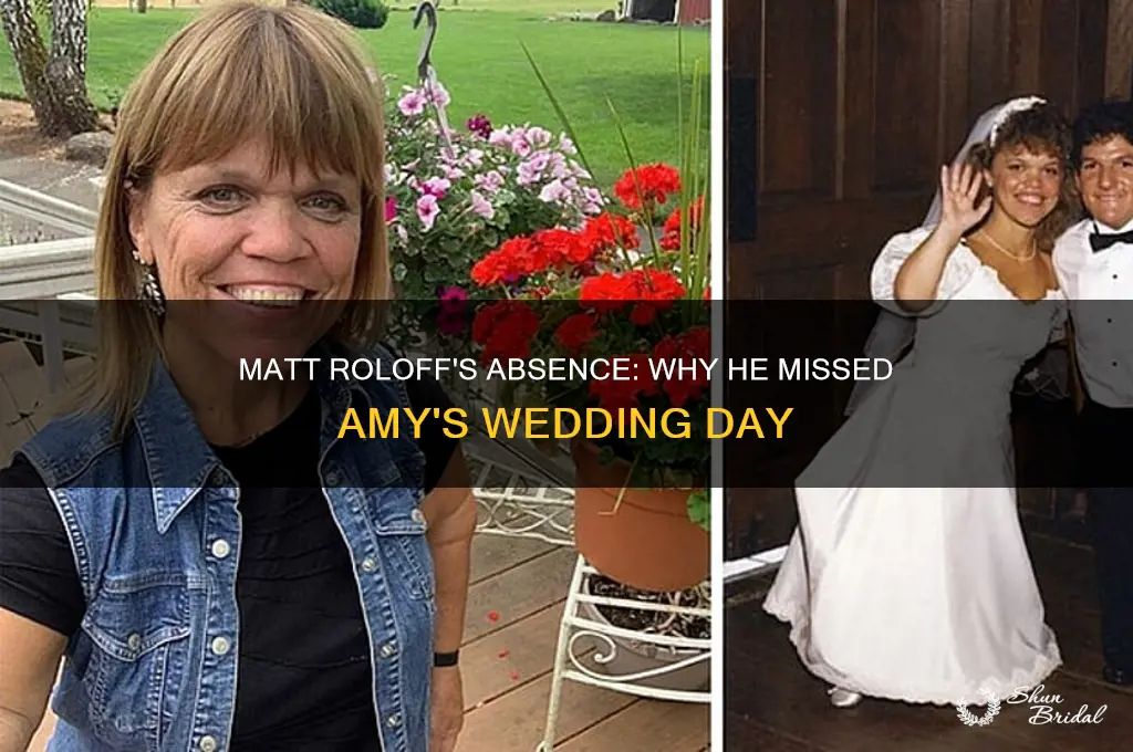 did matt roloff go to amy