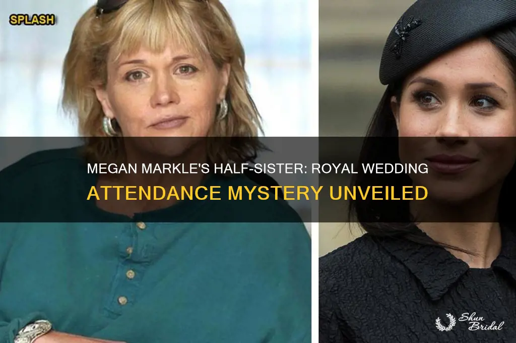 did megan markle half sister attend royal wedding