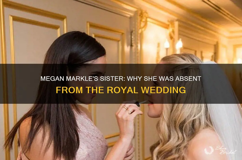 did megan markles sister go to the wedding