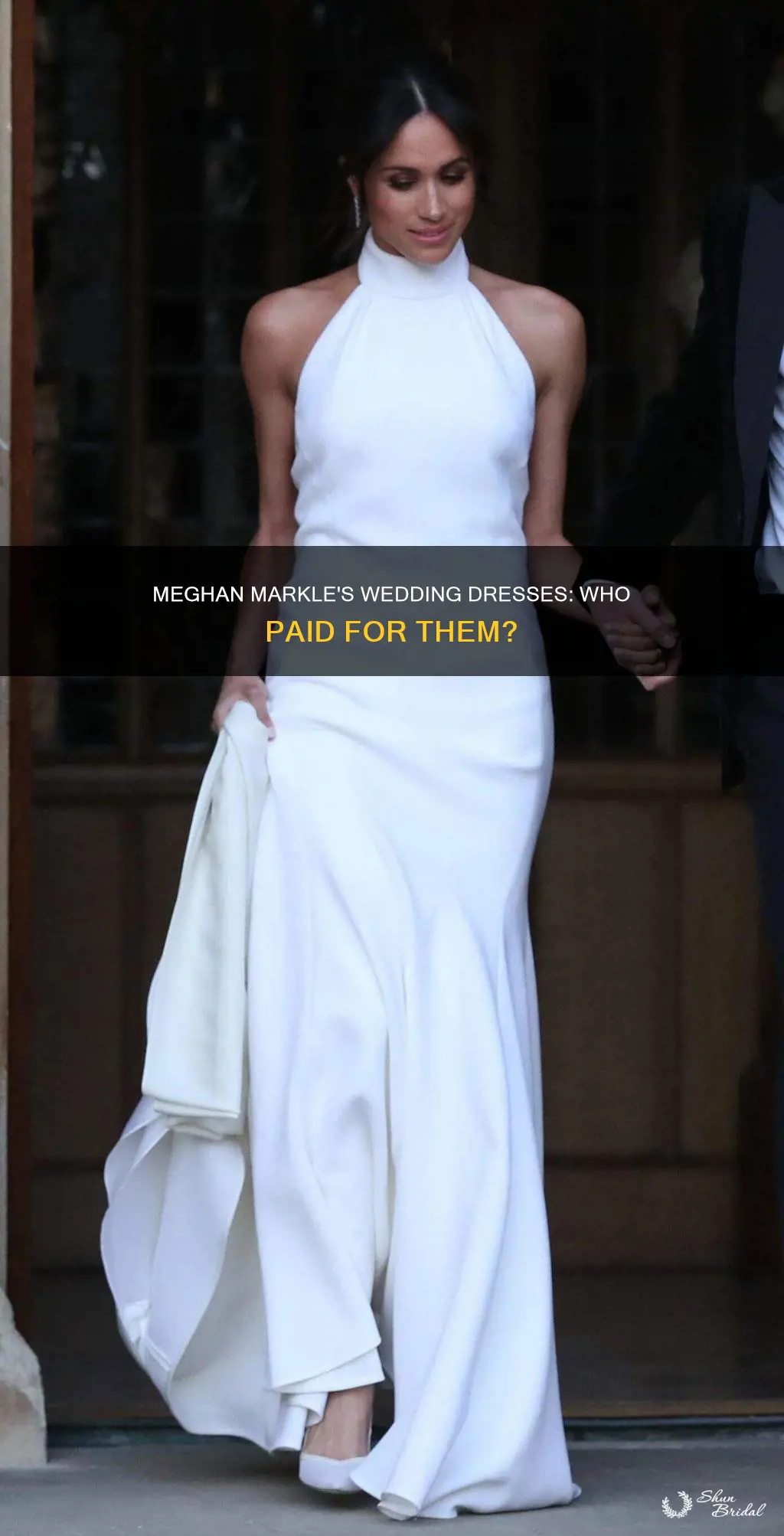 did meghan markle buy her own wedding dresses