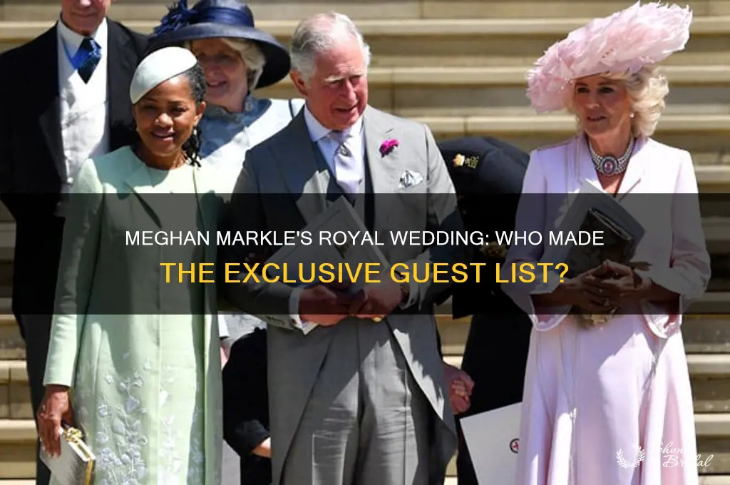 did meghan markle have guest at the weddings