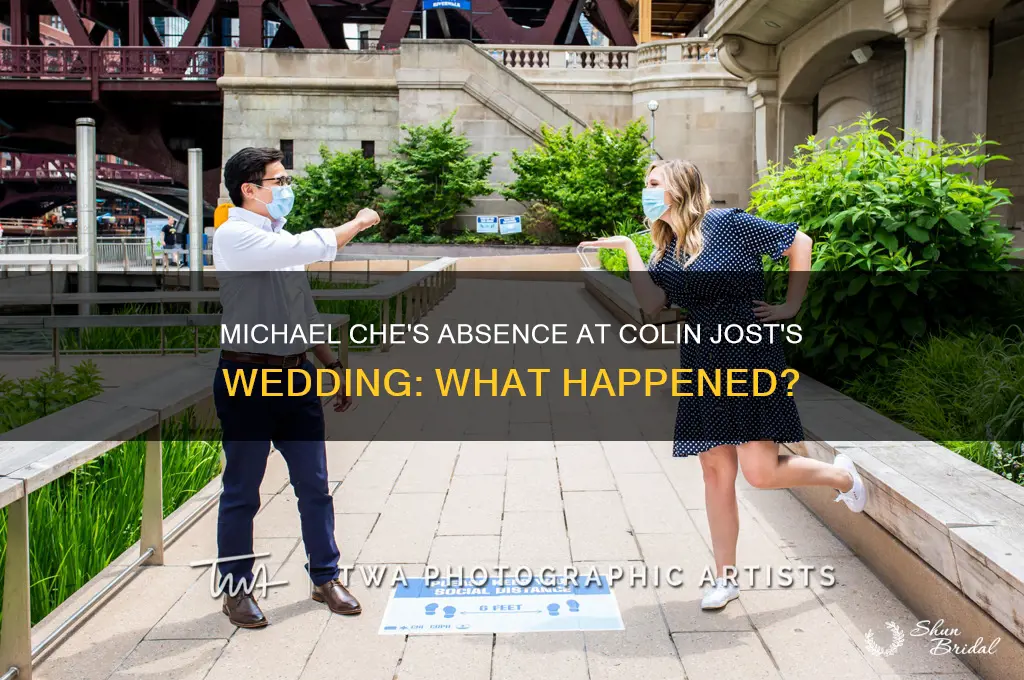 did michael che go to colin jost wedding