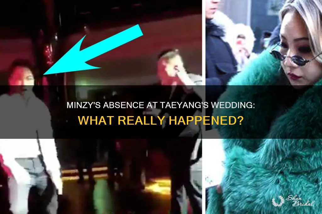 did minzy go to taeyang wedding