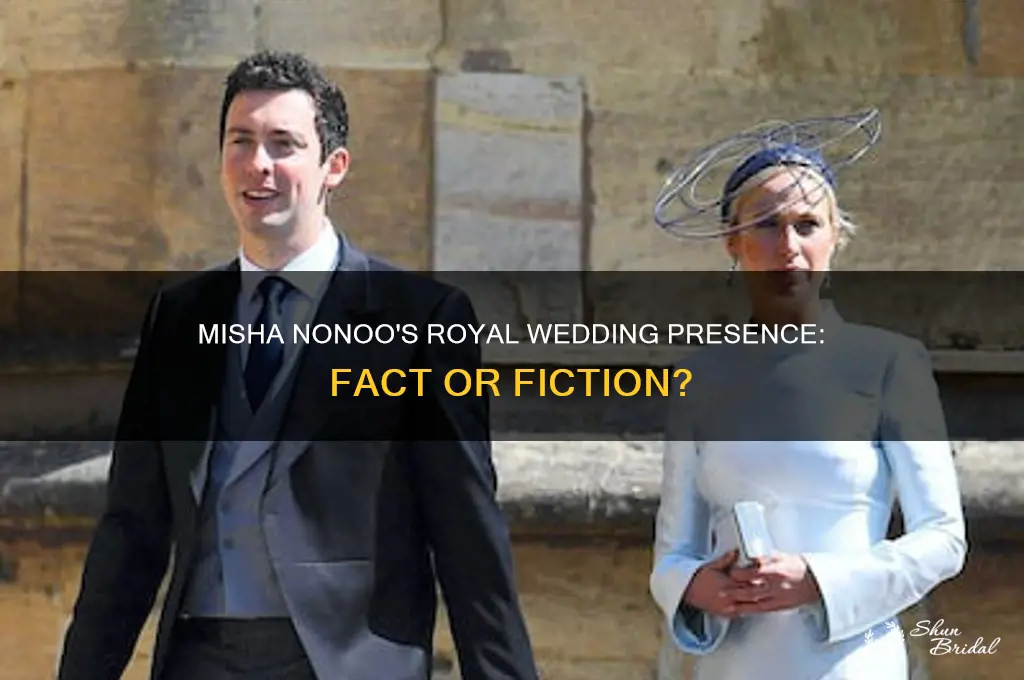 did misha nonoo attend the royal wedding
