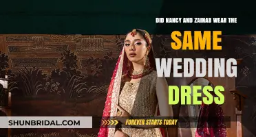 Who Wore It Better? Nancy vs Zainab's Wedding Dress