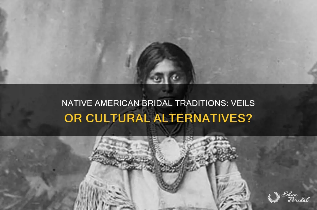 did native american brides wear veils
